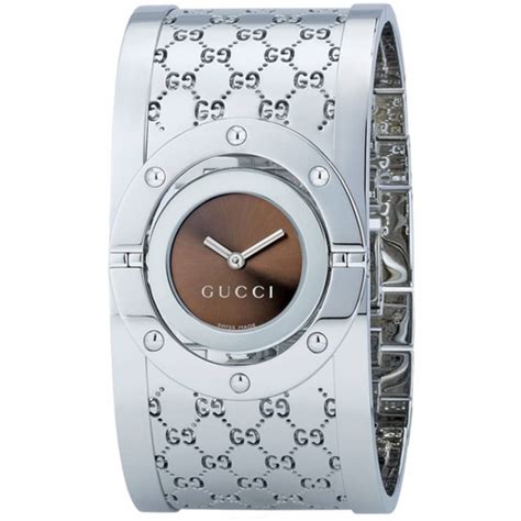 where i cn buy gucci twirl stailess steel|GUCCI YA112401 Twirl Collection stainless steel watch.